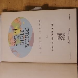 STORY OF THE BIBLE WORLD 1959